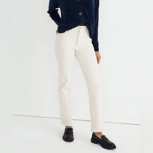 Madewell The Tall Perfect Vintage Straight Jean in Vintage canvas, sz  30T NWT
